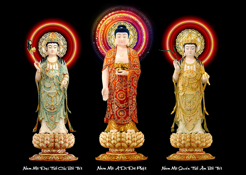 Tranh Tam Thế Phật (9411)